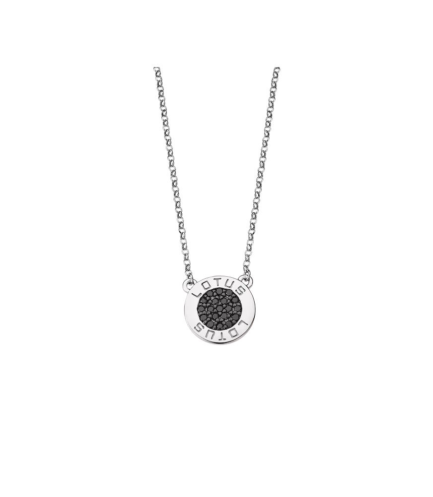 Collar Lotus Silver Trendy para mujer.