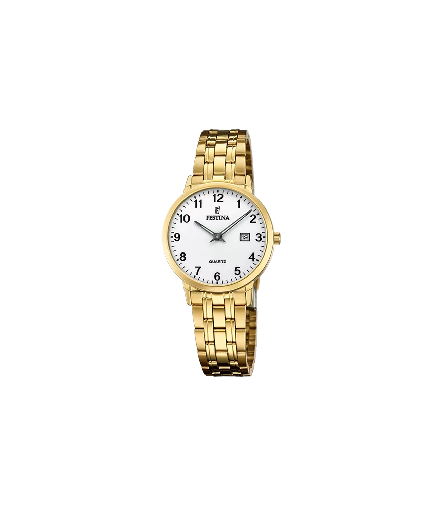 Reloj Festina mujer cuarzo acero dorado F20514/1