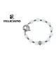 PULSERA PIEDRA NATURAL Y PLATA