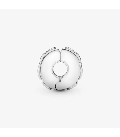 Clip en plata de ley Corazones Anudados