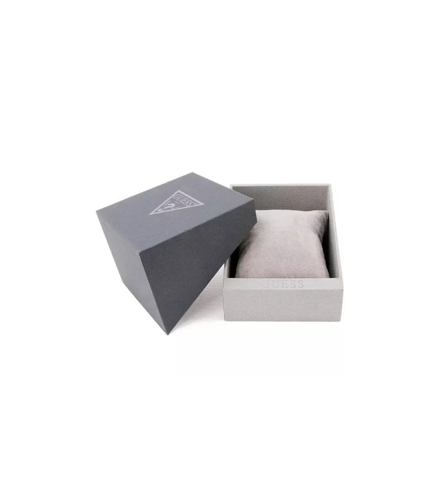 Cuarzo ,analógico, 3 agujas y multifunción . Con correa caucho negro.