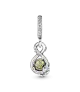 Charm Colgante en plata de ley Infinito & Rosa Bella de Disney