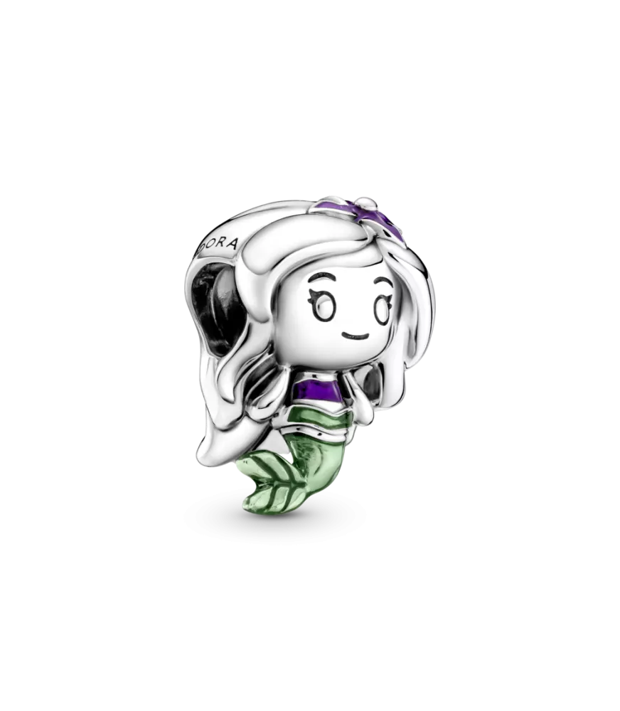 Charm en plata de ley La Sirenita Ariel de Disney