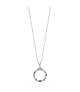 Colgante Lotus Silver LP3246-1/1, con circonitas de colores.