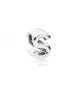 Charm en plata de ley Letra S