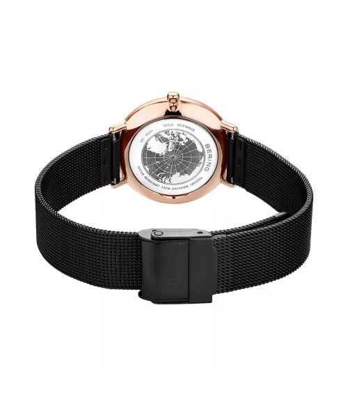 Reloj Bering Ultraslim negro 15729-166
