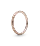 Anillo con recubrimiento en oro rosa de 14k Línea Pandora ME