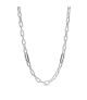 Collar de Eslabones en plata de ley Cierre Mosquetón Pandora ME