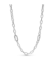 Collar de Eslabones en plata de ley Cierre Mosquetón Pandora ME