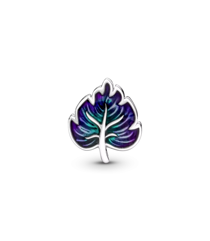 Charm Hoja Verde y Morada