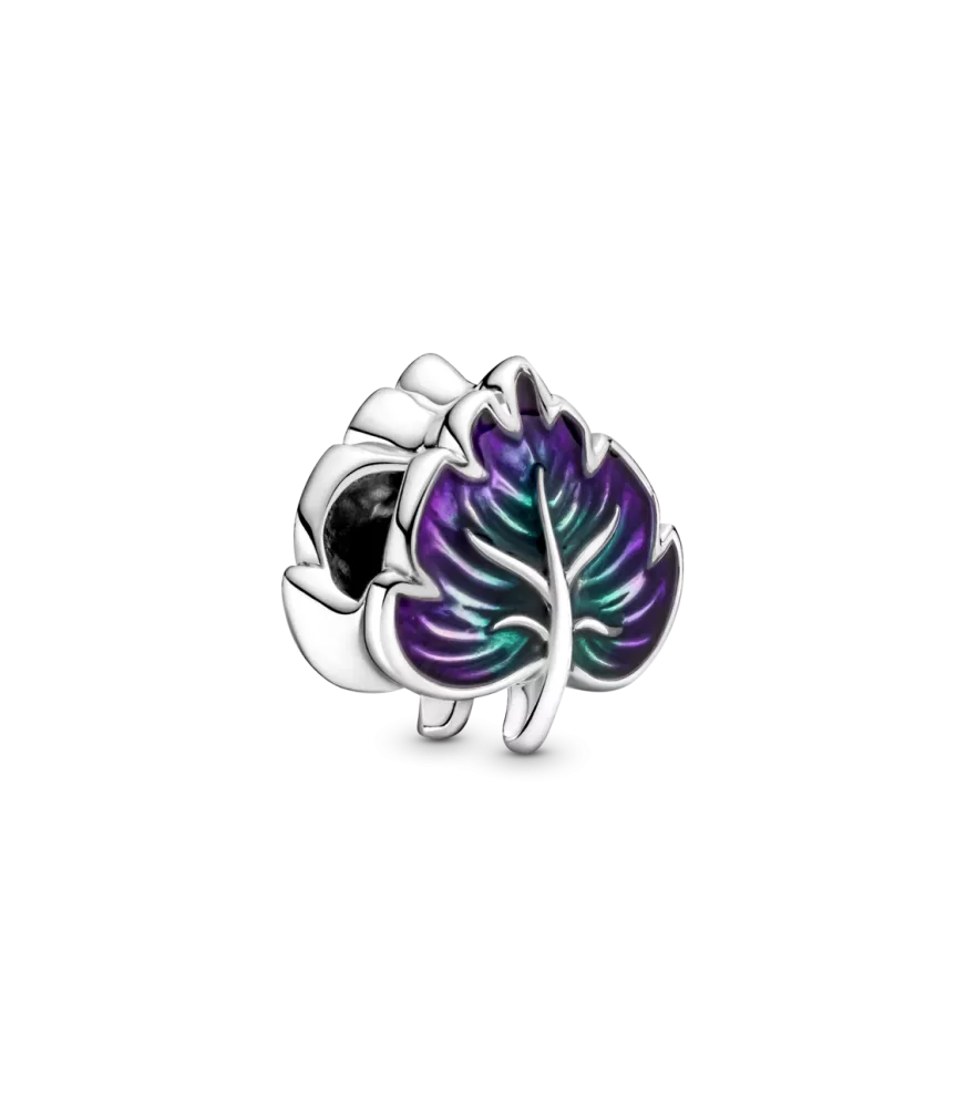 Charm Hoja Verde y Morada