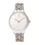 RELOJ MINI ICON BICOLOR ACERO / IP ROSADO PARA MUJER