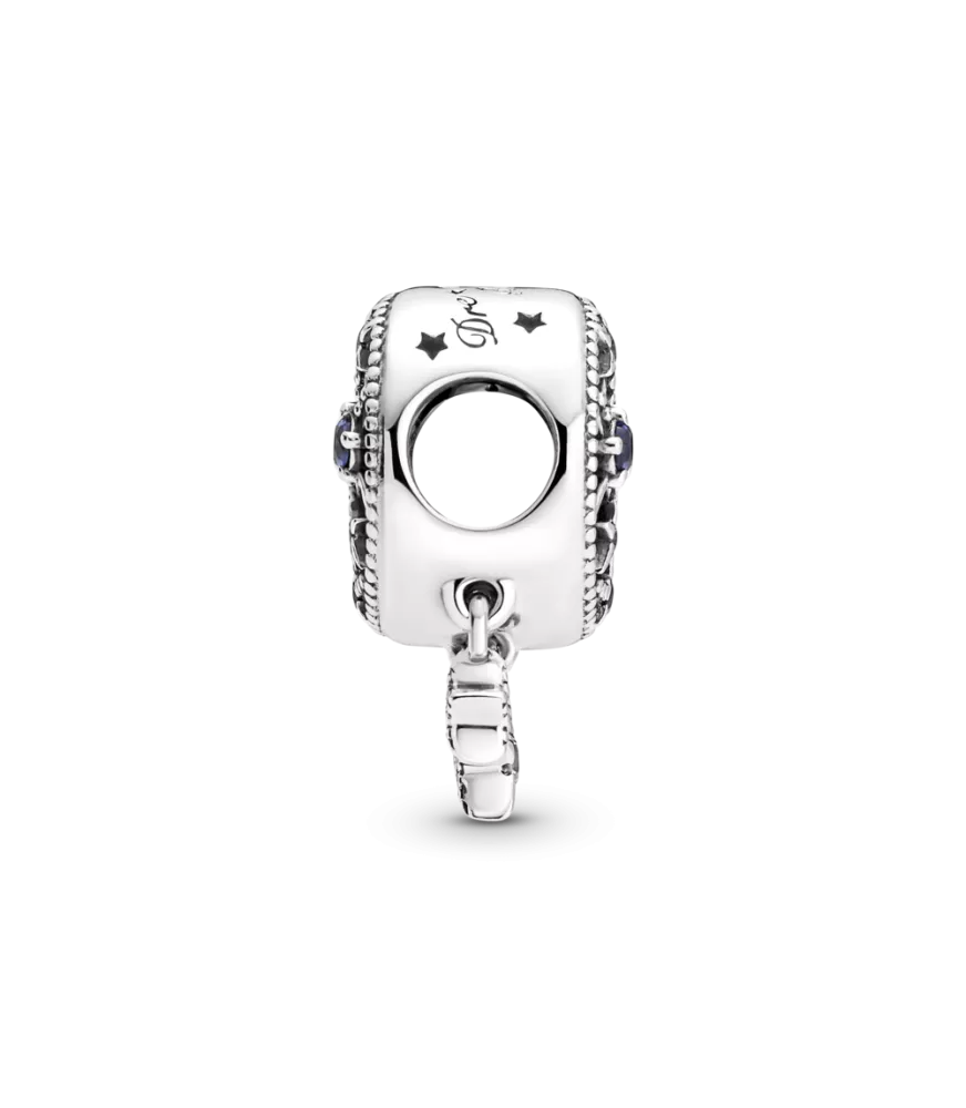 Charm en plata de ley Estrella & Luna Creciente