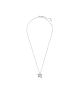 Collar en plata de ley Estrella Asimétrica en Pavé