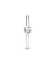 Anillo Solitario en plata de ley Estrella Brillante Celestial