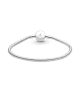 Pulsera en plata de ley Pandora Moments Cadena de Serpiente Halo