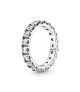 Anillo en plata de ley Eternity Brillante
