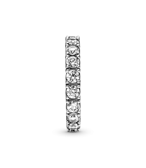 Anillo en plata de ley Eternity Brillante