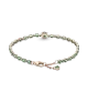 Pulsera con un recubrimiento en oro rosa de 14k Pavé Brillante