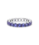Anillo en plata de ley Eternity Brillante