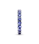 Anillo en plata de ley Eternity Brillante