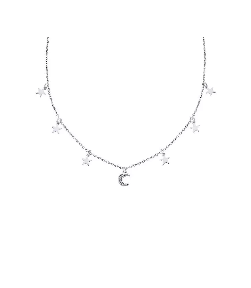 Gargantilla Astros Duran Exquse de plata de 925 milesimas.