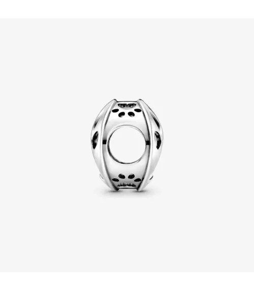 Charm huella de perro en plata de ley