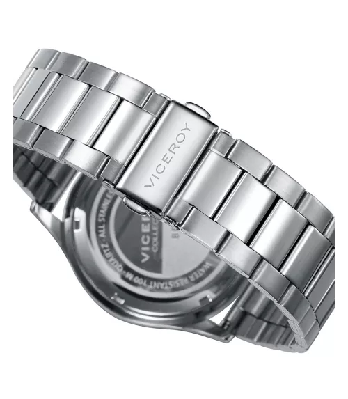 Reloj Viceroy hombre, cuarzo, analógico y 3 agujas . 
