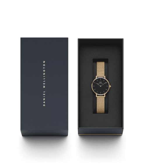 Reloj Daniel Wellington Petite Evergold mujer DW00100349