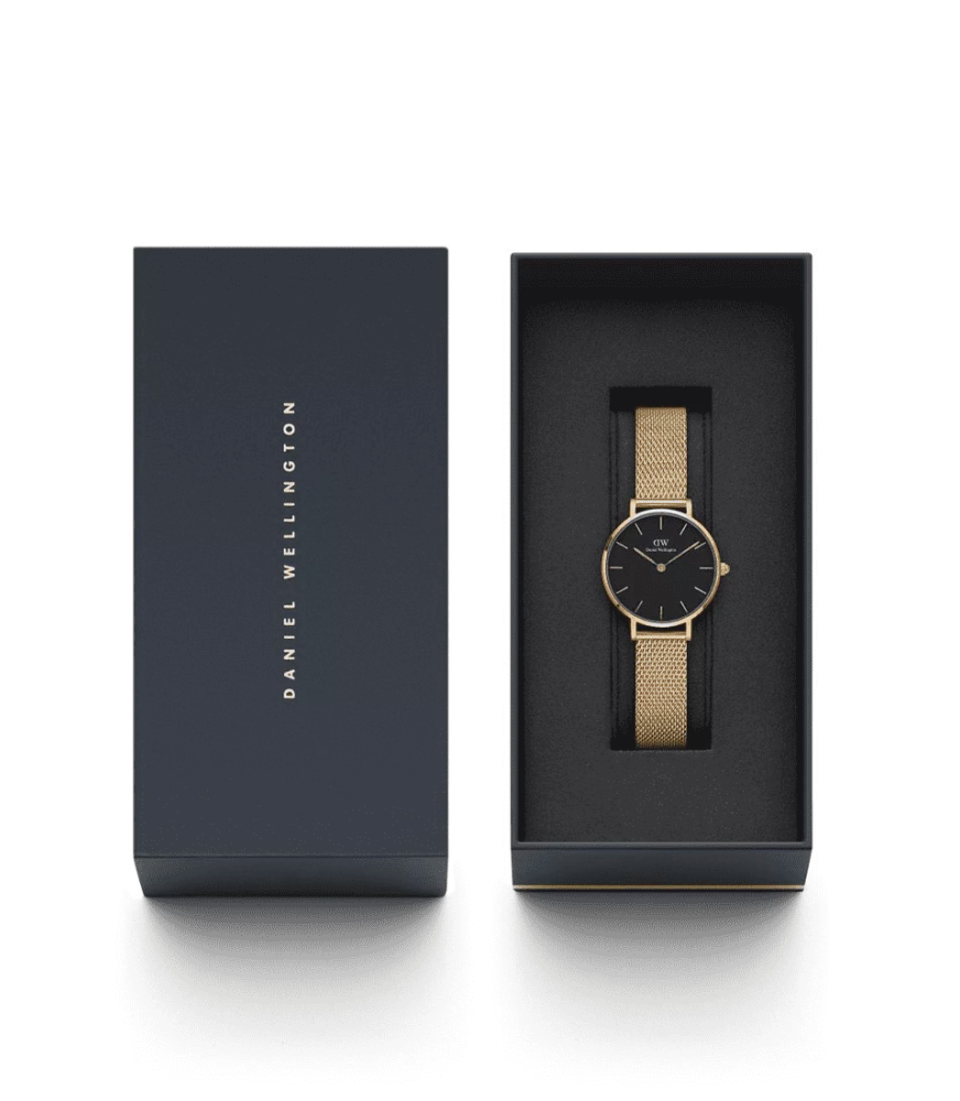 Reloj Daniel Wellington Petite Evergold mujer DW00100349
