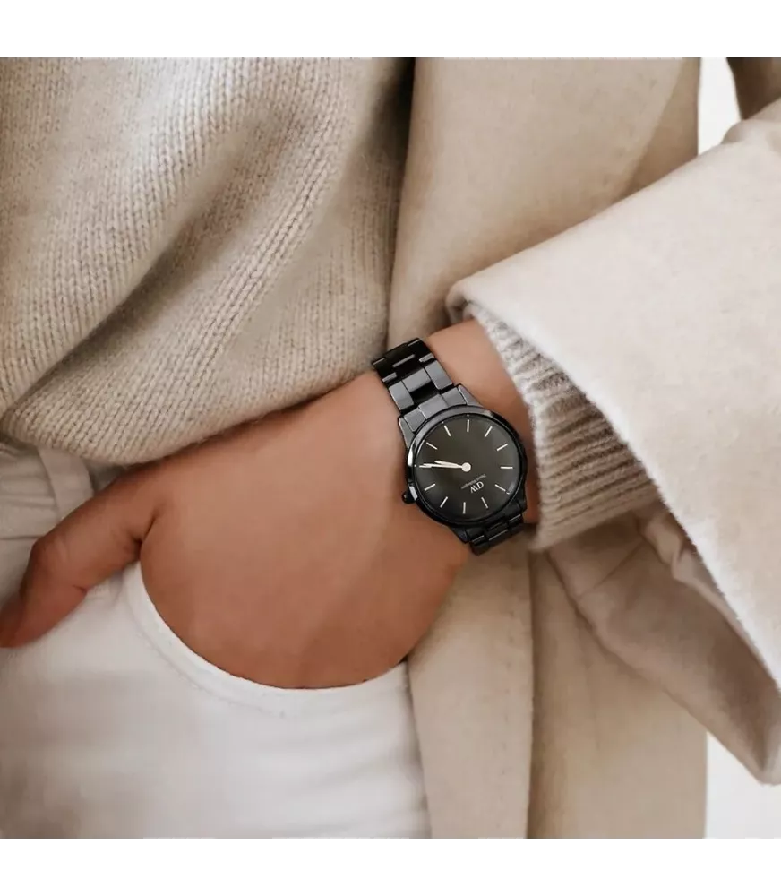 Reloj Daniel Wellington Iconic Link Cerámica mujer DW00100414