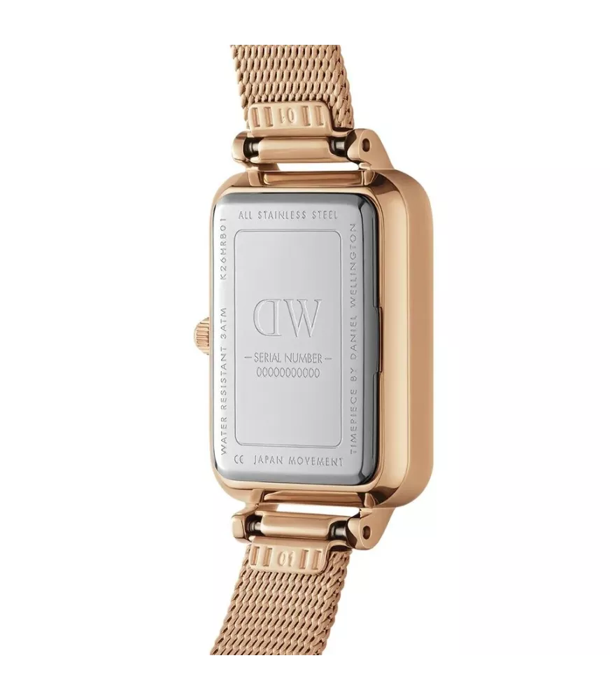 Reloj Daniel Wellington Quadro Pressed Melrose mujer DW00100431