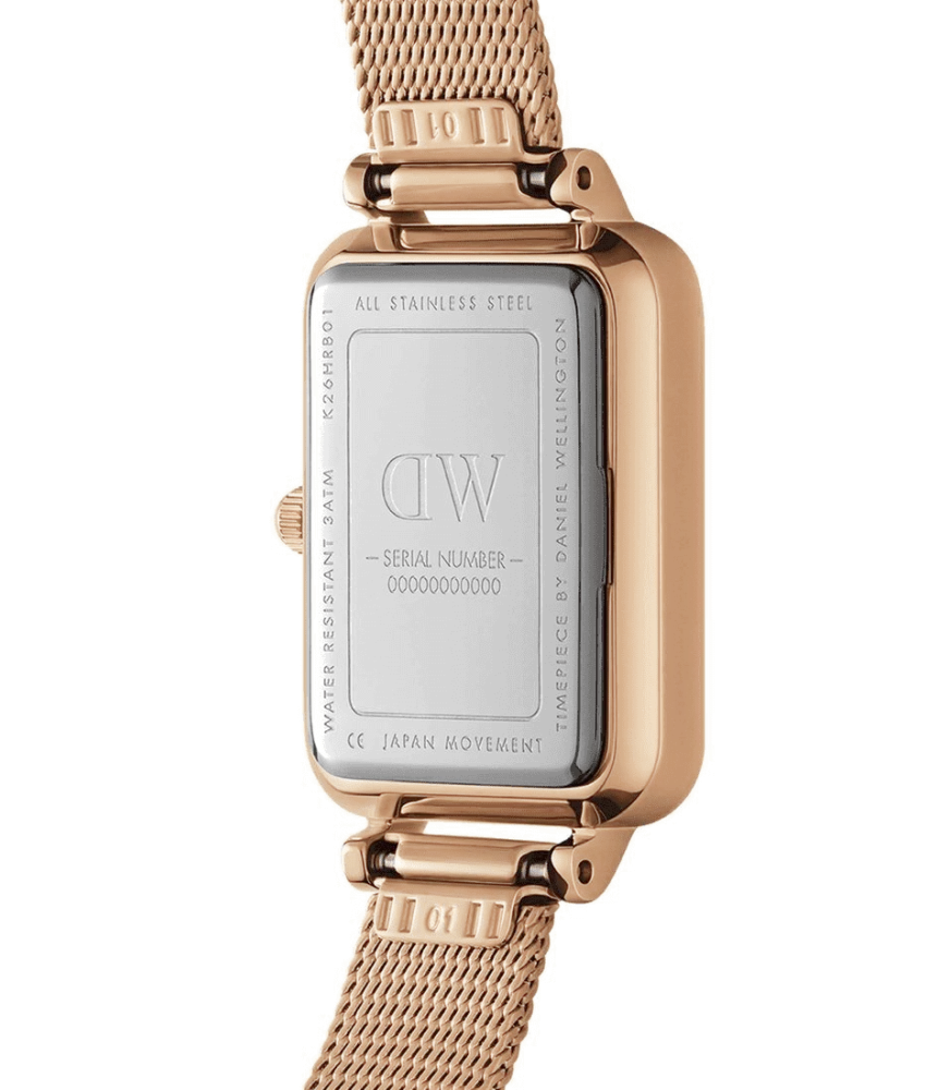 RELOJ DW QUADRO PRESSED MELROSE MUJER DW00100432