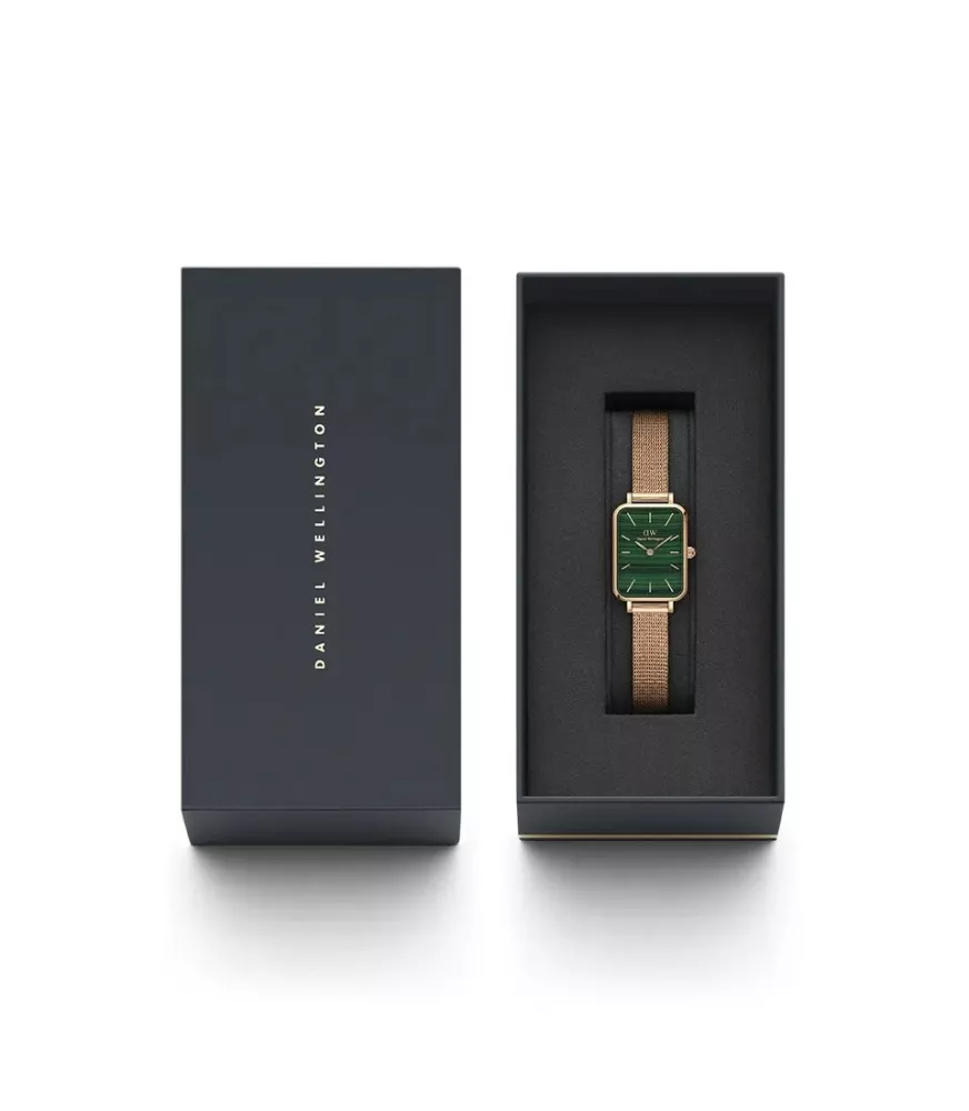 RELOJ DW QUADRO PRESSED MELROSE MUJER DW00100437
