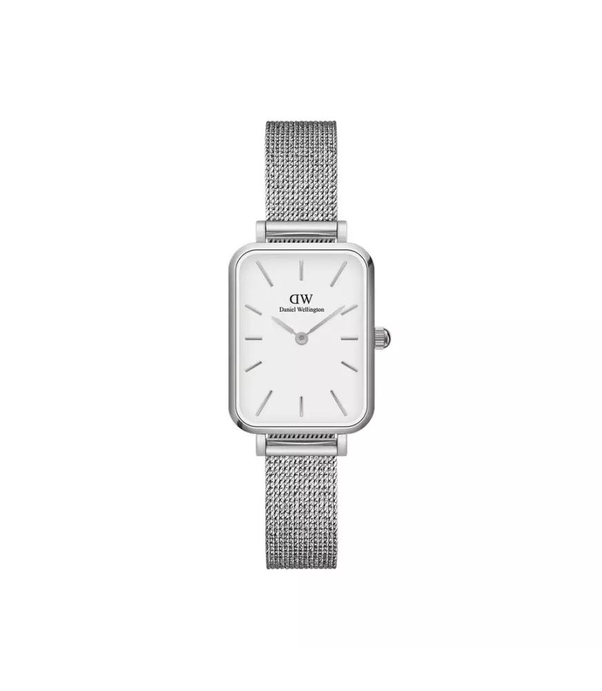 Reloj Daniel Wellington Quadro Pressed Sterling mujer DW00100438