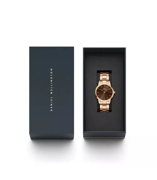 Reloj Daniel Wellington Iconic Link Amber mujer DW00100462