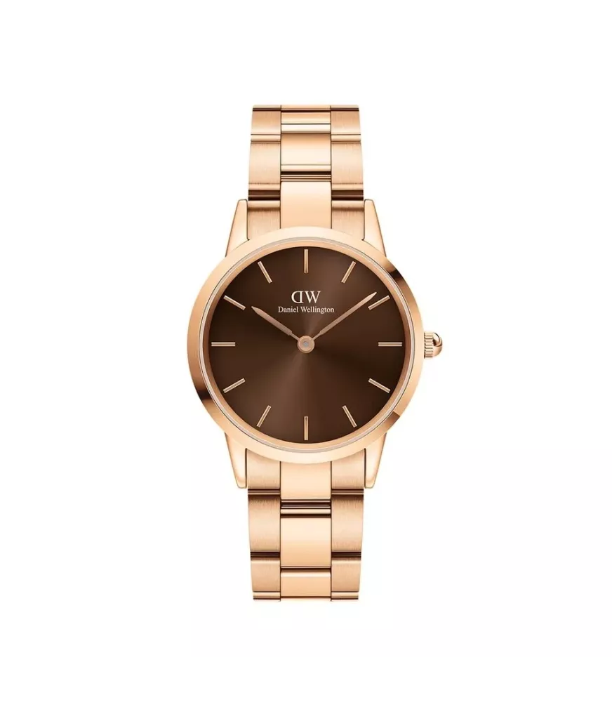 Reloj Daniel Wellington Iconic Link Amber mujer DW00100462