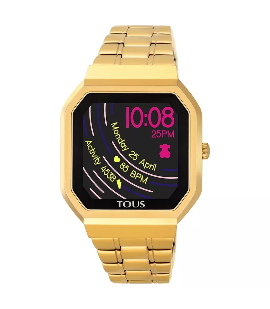 RELOJ TOUS B-CONNECT DE ACERO IP DORADO PARA MUJER 100350700