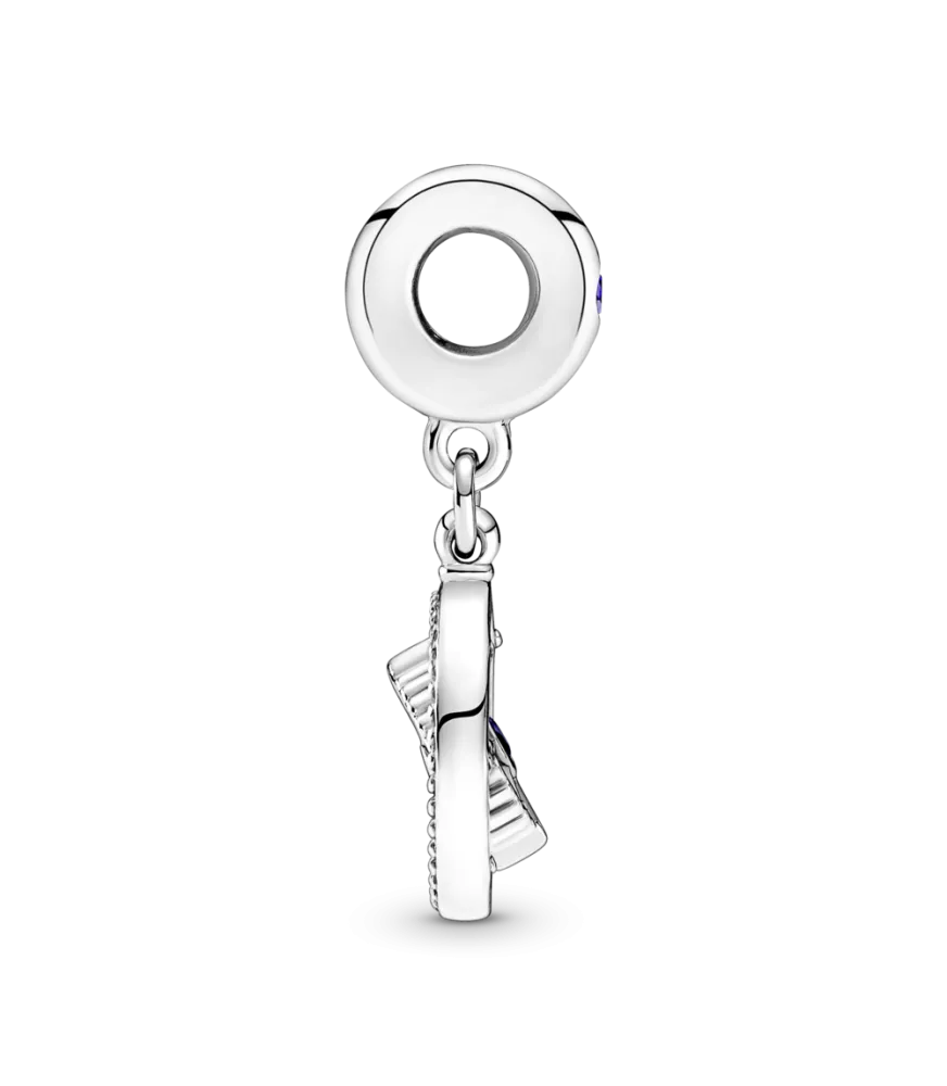 Charm Colgante en plata de ley Brújula Giratoria