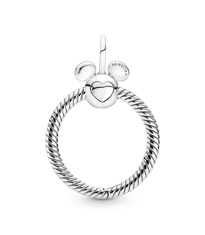 Colgante O Pandora en plata de primera ley Mickey Mouse de Disney
