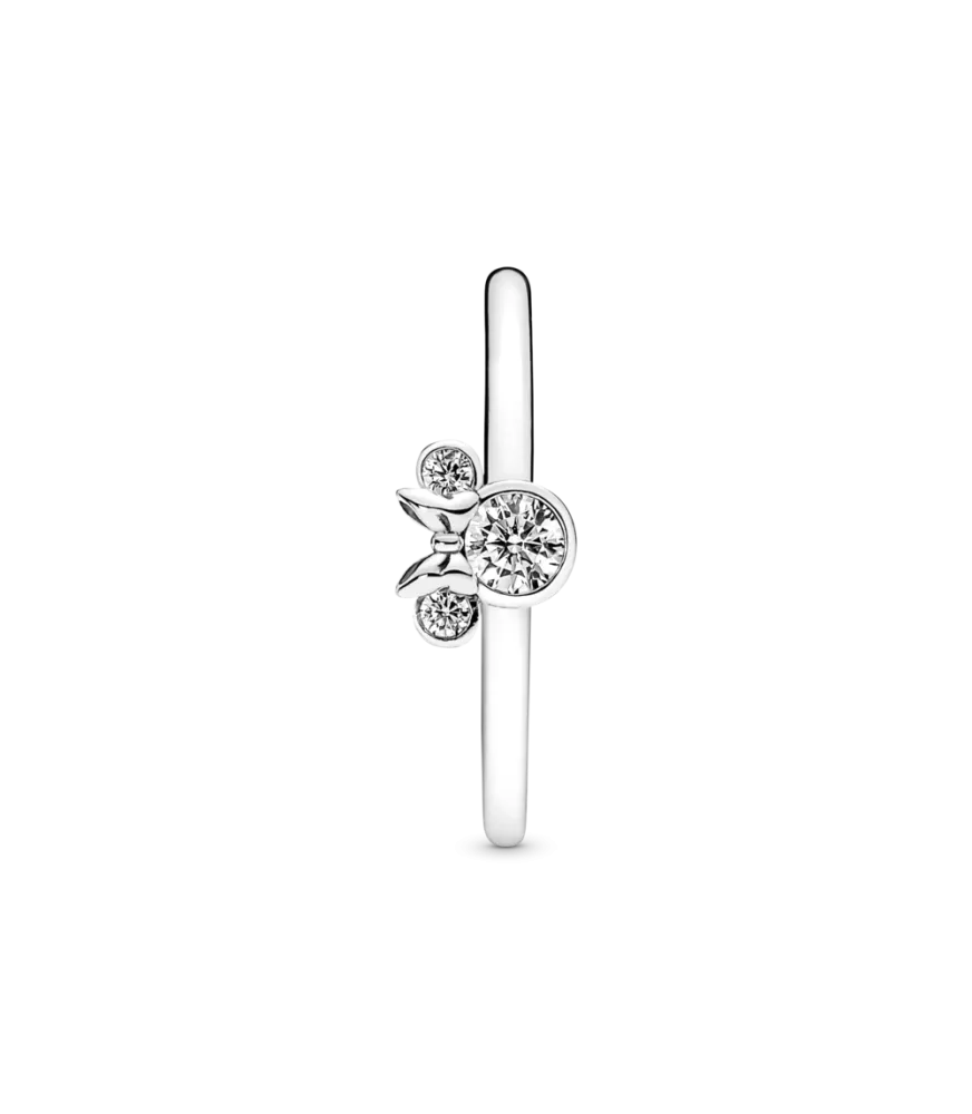 Anillo en plata de ley Cabeza Brillante Minnie Mouse de Disney