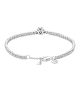 Pulsera Tennis en plata de ley Minnie Mouse de Disney