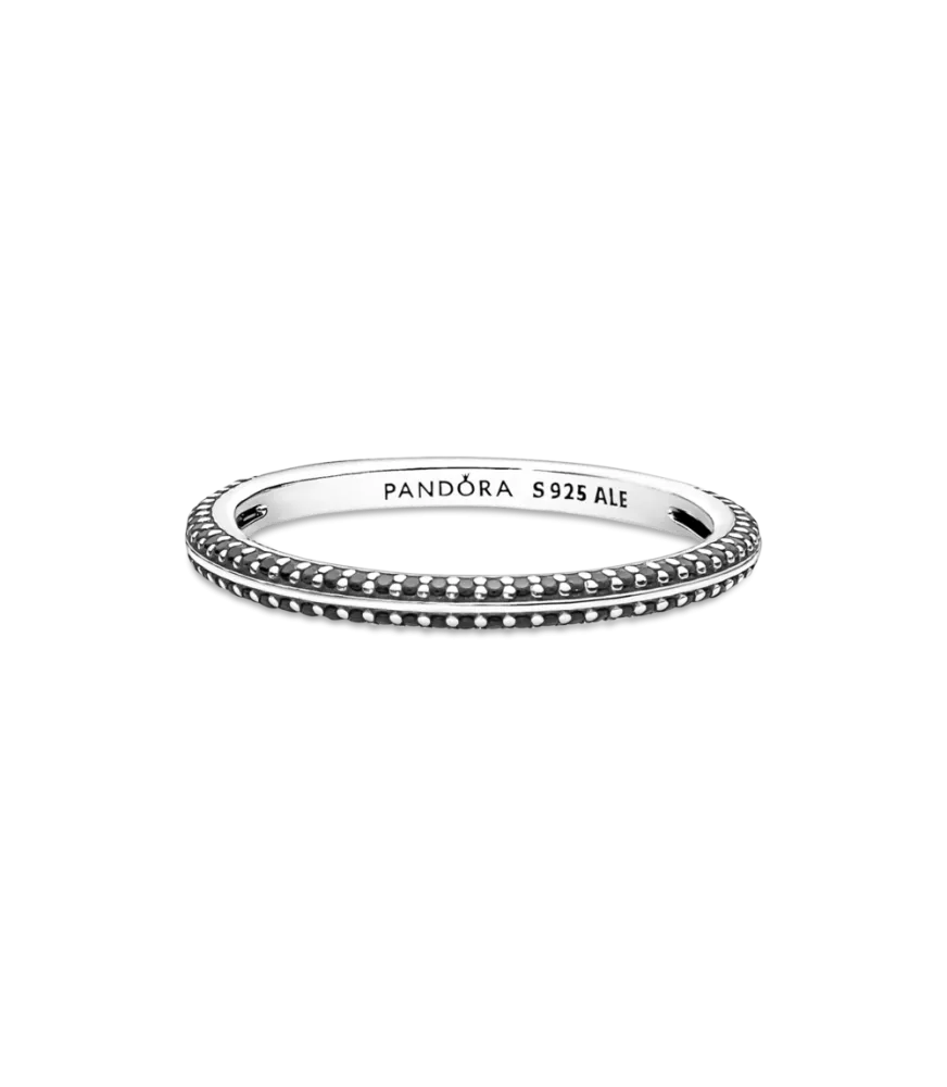 Anillo en plata de ley en Pavé Pandora ME