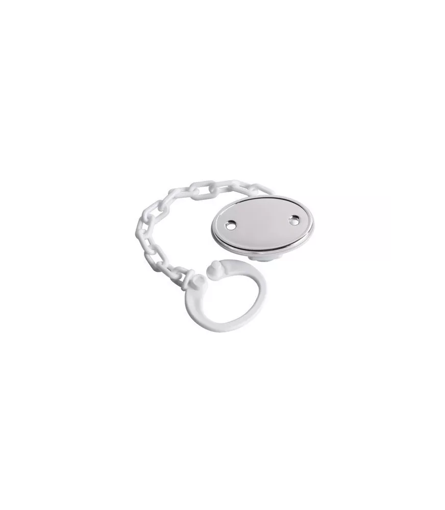 PINZA PARA CHUPETE DE PLATA OVALO BISEL 900108