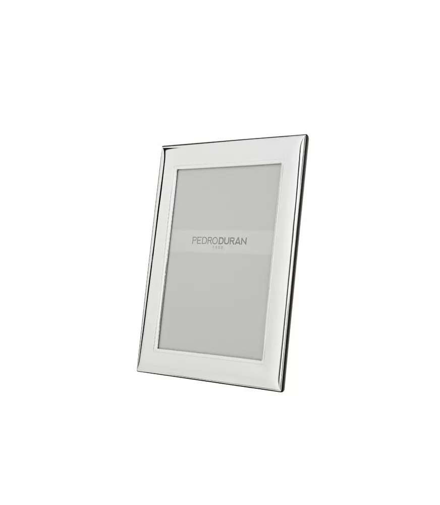 Marco de fotos plateado Bach de Pedro Duran