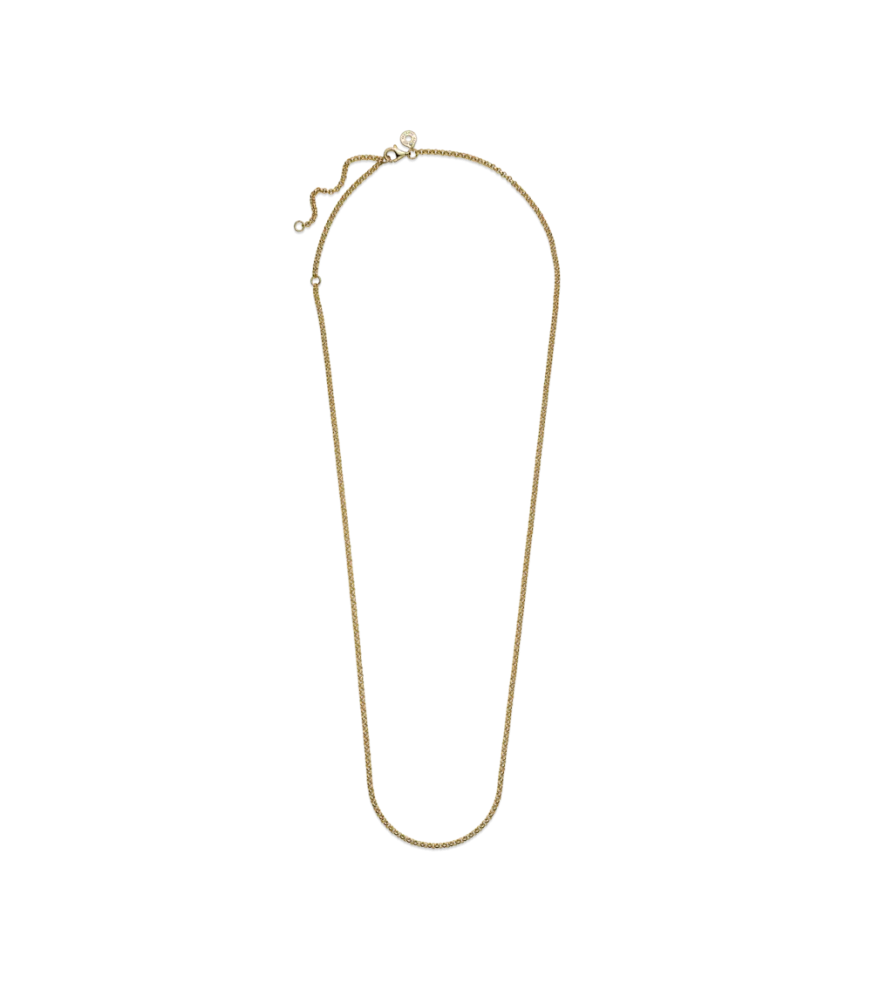 Collar de Cadena con un recubrimiento en oro de 14k