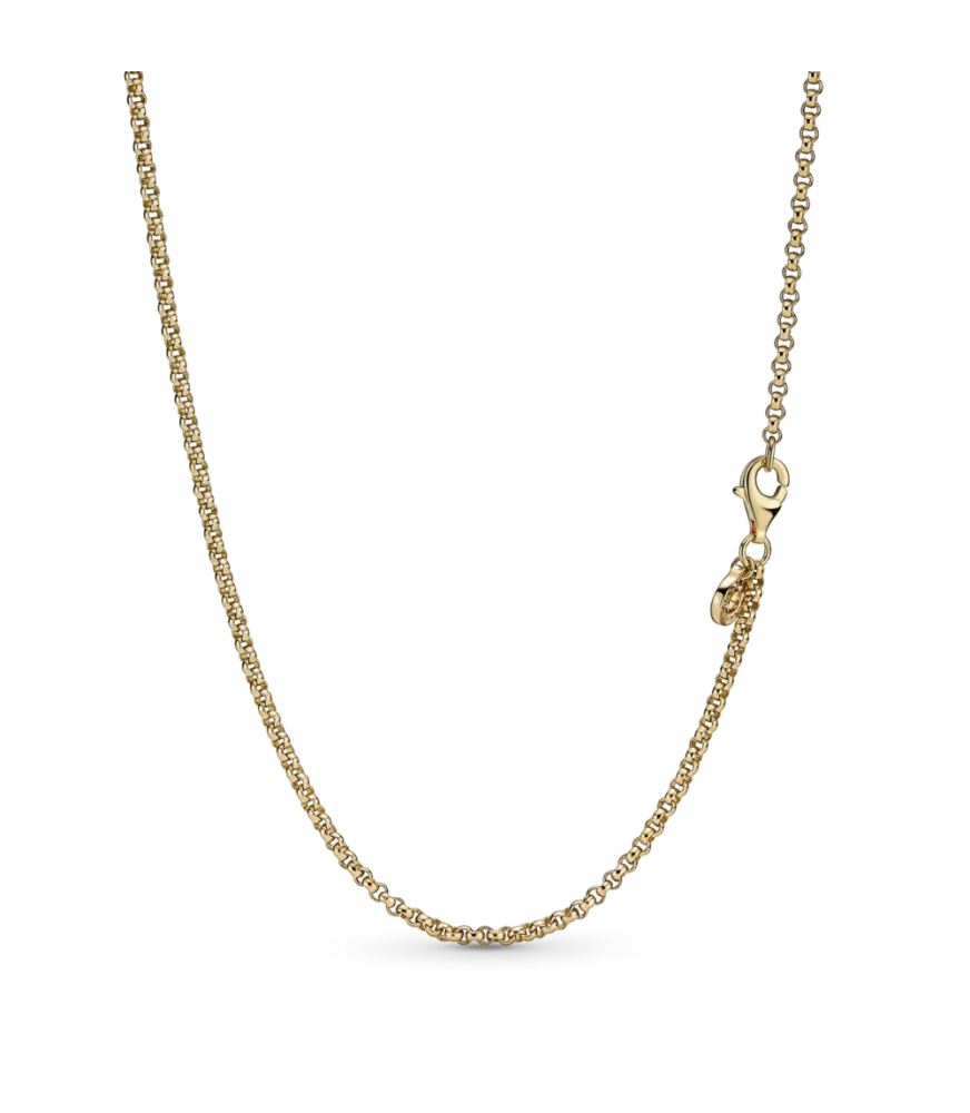 Collar de Cadena con un recubrimiento en oro de 14k