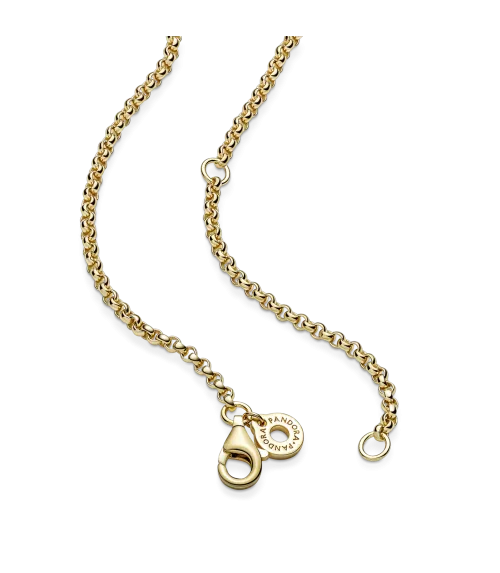 Collar de Cadena con un recubrimiento en oro de 14k