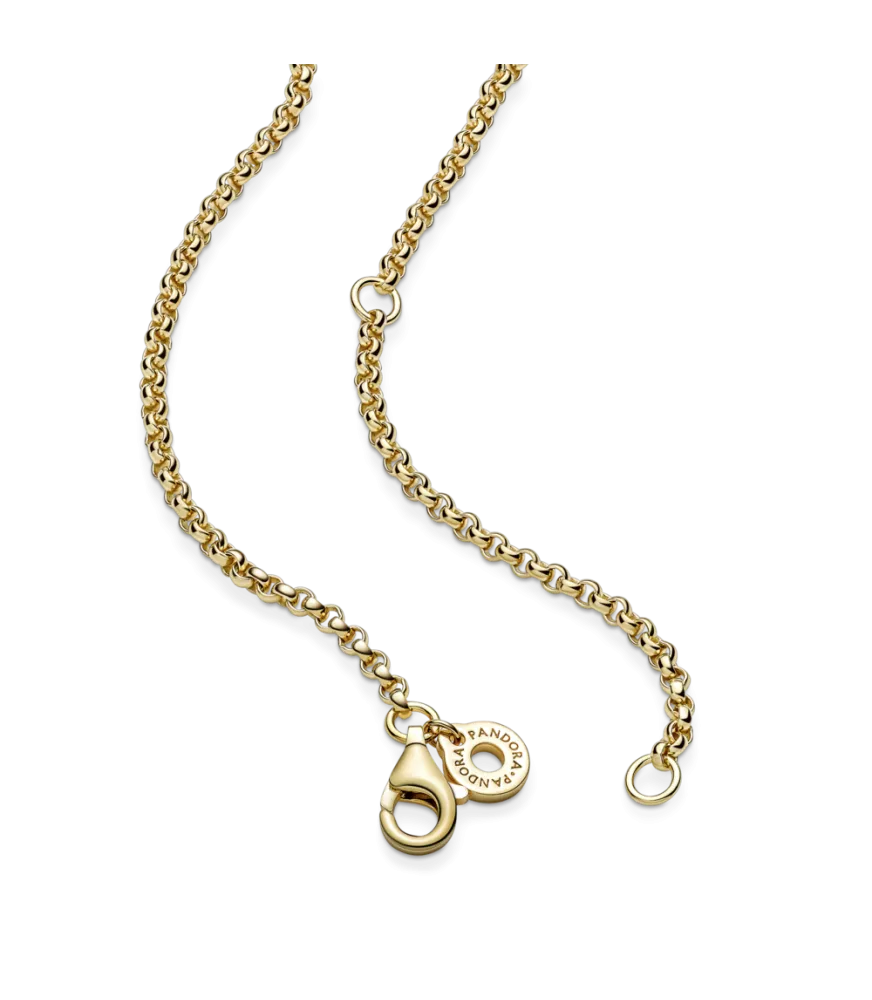 Collar de Cadena con un recubrimiento en oro de 14k