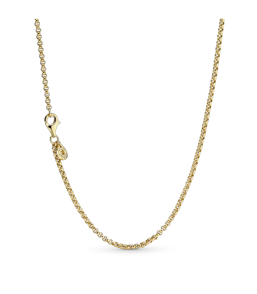 Collar de Cadena con un recubrimiento en oro de 14k